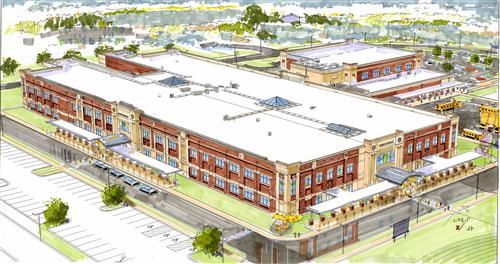 Ceremony celebrates construction of new Grier Middle School